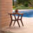 Minhaj Square Eucalyptus Outdoor Side Table , 22'' in. W 22'' in. D