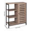 Amiel Steel 1 - Door Rectangle Accent Cabinet