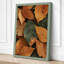Autumn Leaves Close Botanical - Wrapped Canvas-293179066-293179069