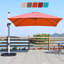 Parasol carré en porte-à-faux 10 pi Omarion-320360013