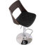Tabouret de bar pivotant à dossier courbé de style contemporain et courbé Bentwood