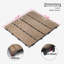 Carreaux de terrasse en bois-plastique pour patio WPC-111408096