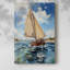NAUTICAL Series CCCCXXI - Toile tendue avec châssis de qualité supérieure - Prêt à être accroché-913936962