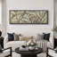 «Tropical Palm Green Banana Leaf Plant Floral Botanical», reproduction sur toile-98042513-111375992