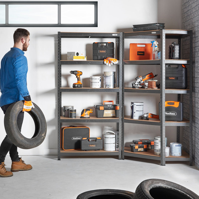 90cm W Metal Shelving Unit