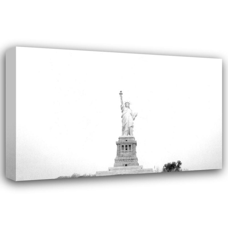 Statue de la Liberté, 1980, H 31 po x l 48 po