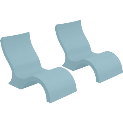 Fauteuil à dossier bas Ledge