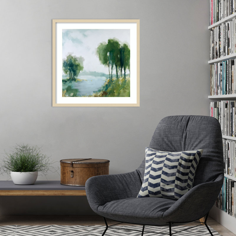 «Summer Colors» par Jacqueline Ellens, impression sur bois encadrée, H 25 po x l 25 po