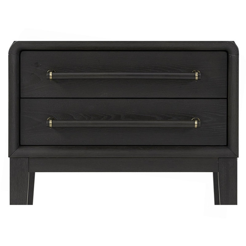 Petite table de chevet - poivre, Noir
