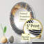 Spiral Tangle - Miroir mural spirale ovale-96314536