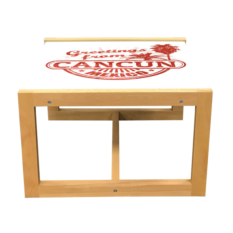 Iretomiwa Trestle Coffee Table, 40cm H x 46.5cm W x 62cm D