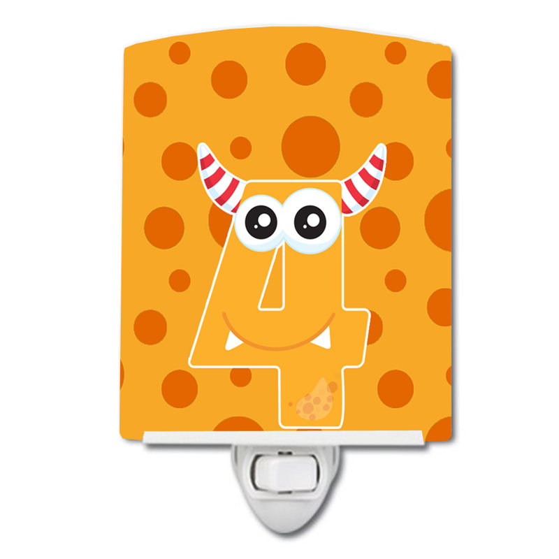 Monster Month 4 Ceramic Night Light