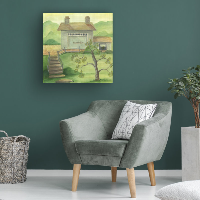 Bolog Cheryl Bartley Barn 2 Canvas Art, 18" H x 18" W