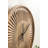 Numberless Carved Wood Clock-106331200