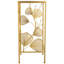 SQUARE GOLDEN METAL CORNER TABLE