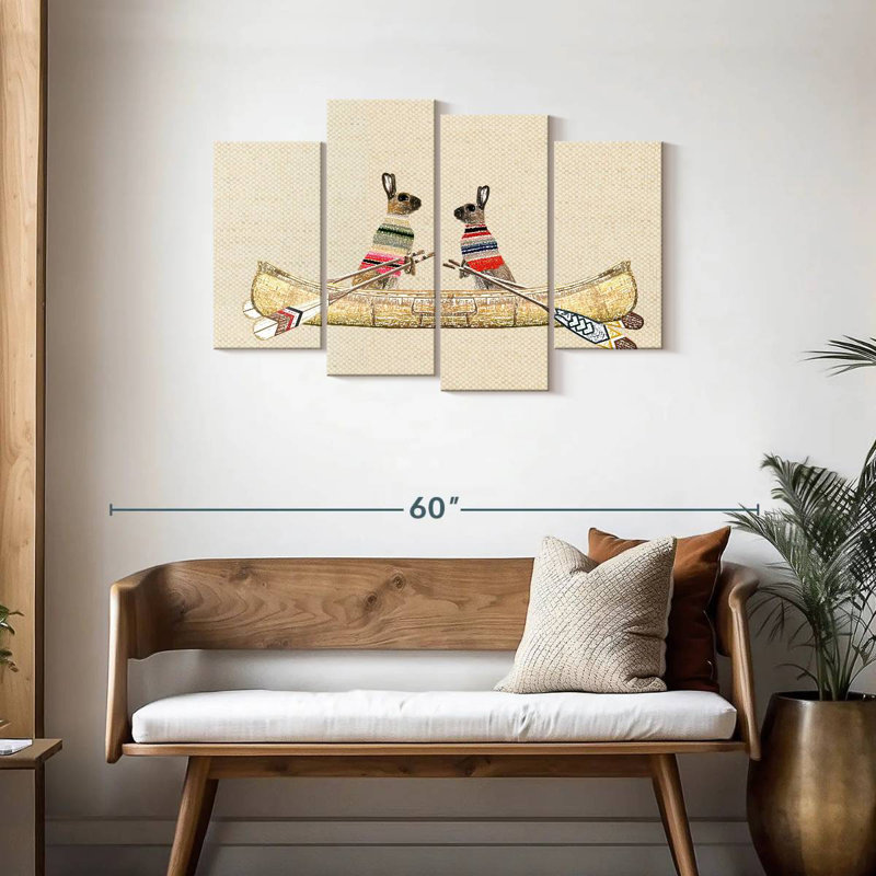 Brampt Rabbit Linen, 27" H x 43" W