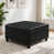 Similicuir noir PU