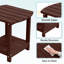 Table de bout d'extérieur en PEHD Adirondack-1482439233