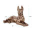 Sculpture Tashenna en laiton antique en céramique Shepard