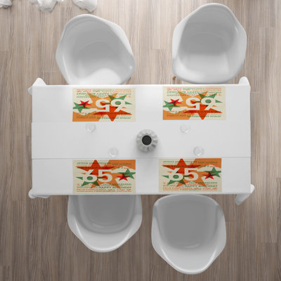 Polyester Abstract Rectangle Placemat