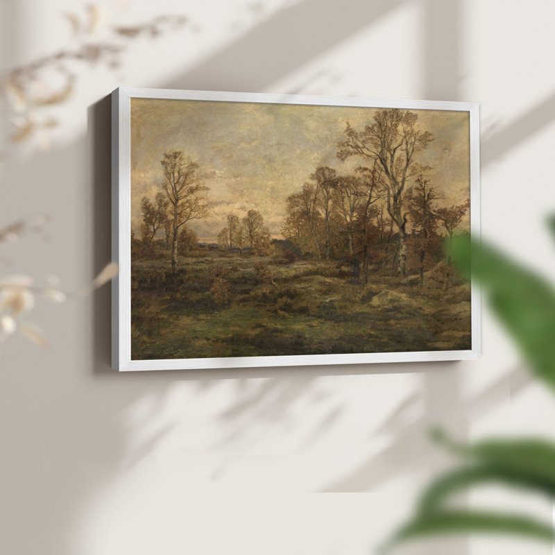Paysages rétro-DC XXXVI-impression encadrée - réaménageable, H 16 po x l 20 po, Blanc