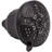 5" Round 5-Function Filtered Adjustable Spray Shower Head with S-Shaped 10.5" Shower Arm-103008399