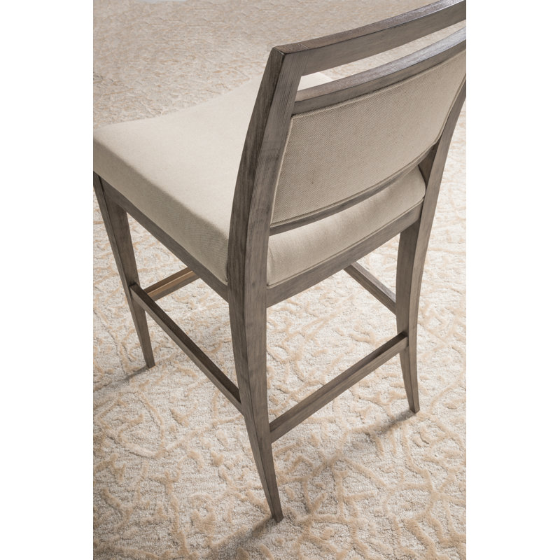 Cohesion Upholstered Counter Stool, Bar Stool (30.5" Seat Height), Grigio