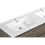 Meuble-lavabo flottant mural 60 po avec double vasque et tiroirs à fermeture douce-532896553