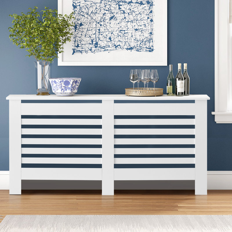 Emme Radiator Cover, 82cm H x 172cm W x 19cm D