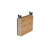 Fraser 70cm Solid Wood Rectangular Adjustable Folding Table