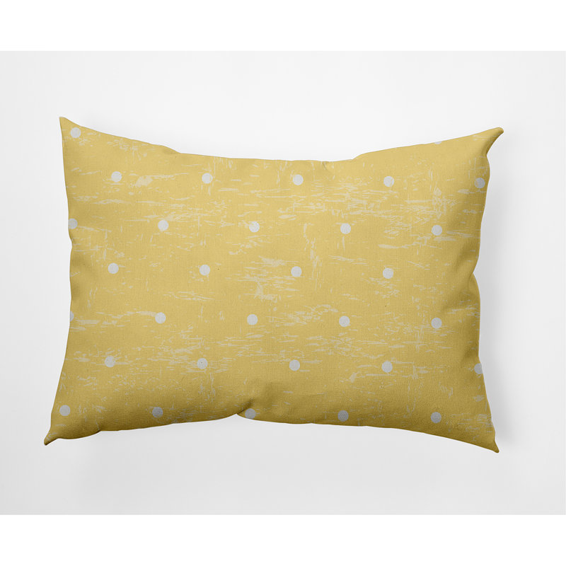 Housse de coussin rectangulaire d’extérieur/insert Dorothy, Jaune