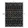 Kerana Moroccan Beni Souk Black/Cream Rug