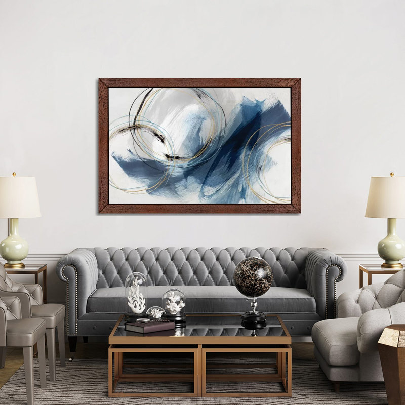 Detour by Isabelle Z - Painting on Canvas, Brown Framed, 152.5 cm H x 101.5 cm W