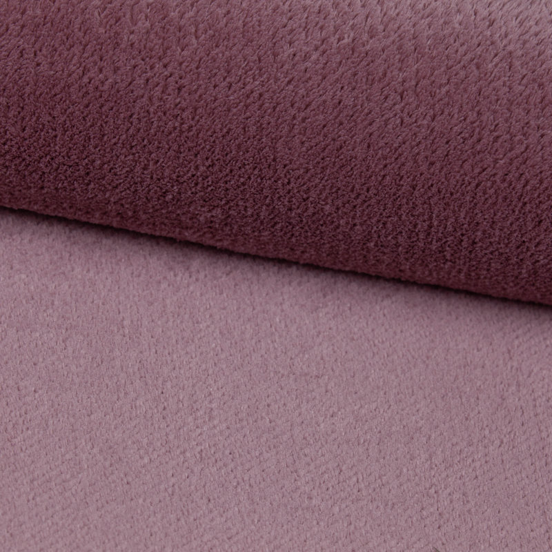 Owlswick Upholstered Swivel Slipper Chair, Dark Pink