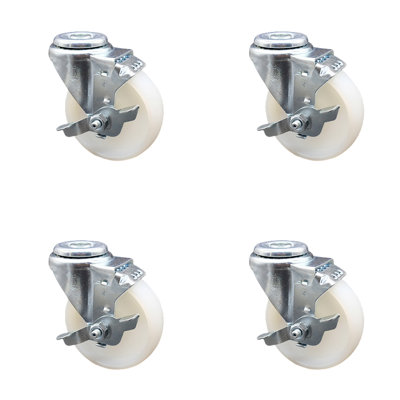 Nylon Swivel Bolt Hole Caster