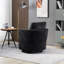 Fauteuil demi-tonneau pivotant avec revêtement Zarren-725816030