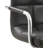 Contemporary Adjustable Swivel Arm Bar Stool With Cushion-1750651317