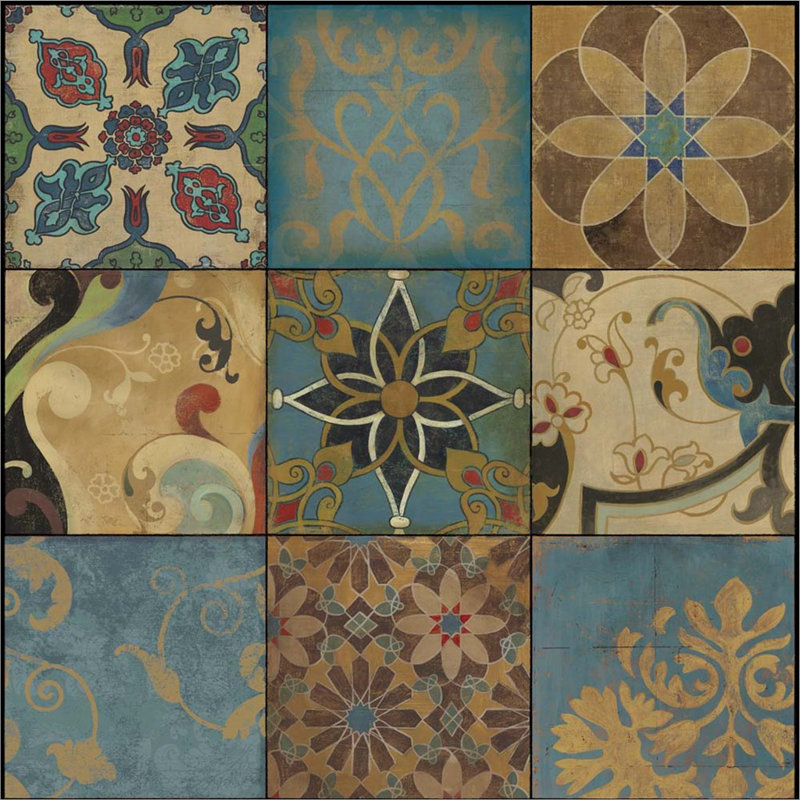 «Arabian Nights I» par Posters International Studio, reproduction sur toile tendue, H 12 po x l 12 po x P 1,5 po