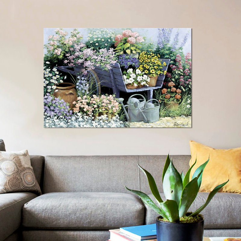 « day », reproduction sur toile, H 8 po x l 12 po x P 0,75 po, Toile tendue, Pas de tapis