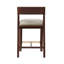 Tabouret de comptoir rembourré en velours Patricia-111807615-111807629