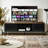 Media Console (Black+Brown)