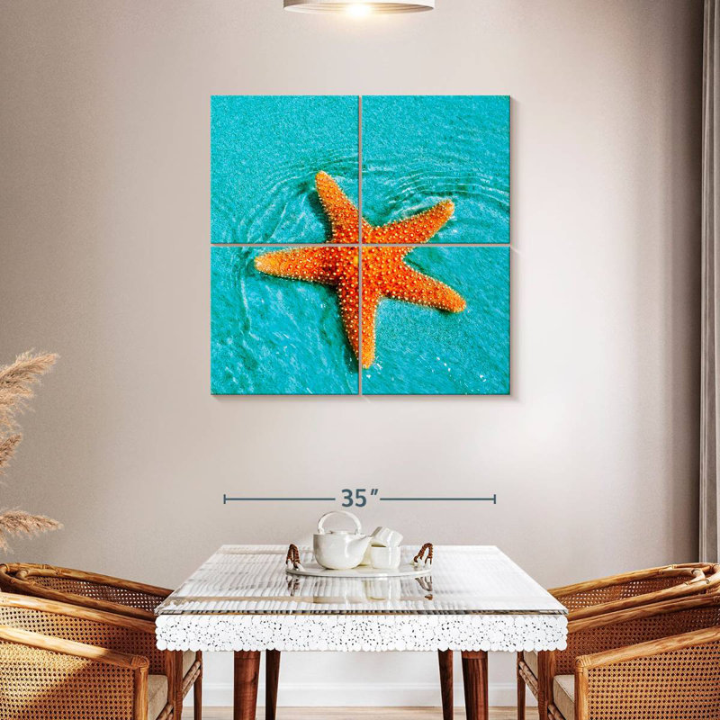 Brampt Submerged Starfish, 57" H x 57" W