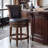 Elveria Classic Upholstered Bar Stools With Wooden Frame And Nailhead Trim-106913305-106913306-106913300