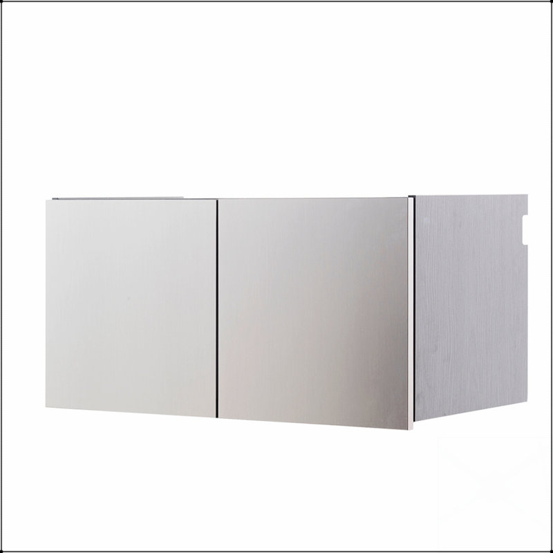 Armoire de garage murale Nova gris métallique, solution de rangement durable et peu encombrante pour la vie organisée.
