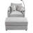 41.7" Modern Style With Storage Space, Movable , Soft Back Cushions And Two Ports For Living Room Relax 57.1"W Grey Hidden , Cup Holders, Phone Holder Thick Seat Cushion Home Relaxation-1364082451