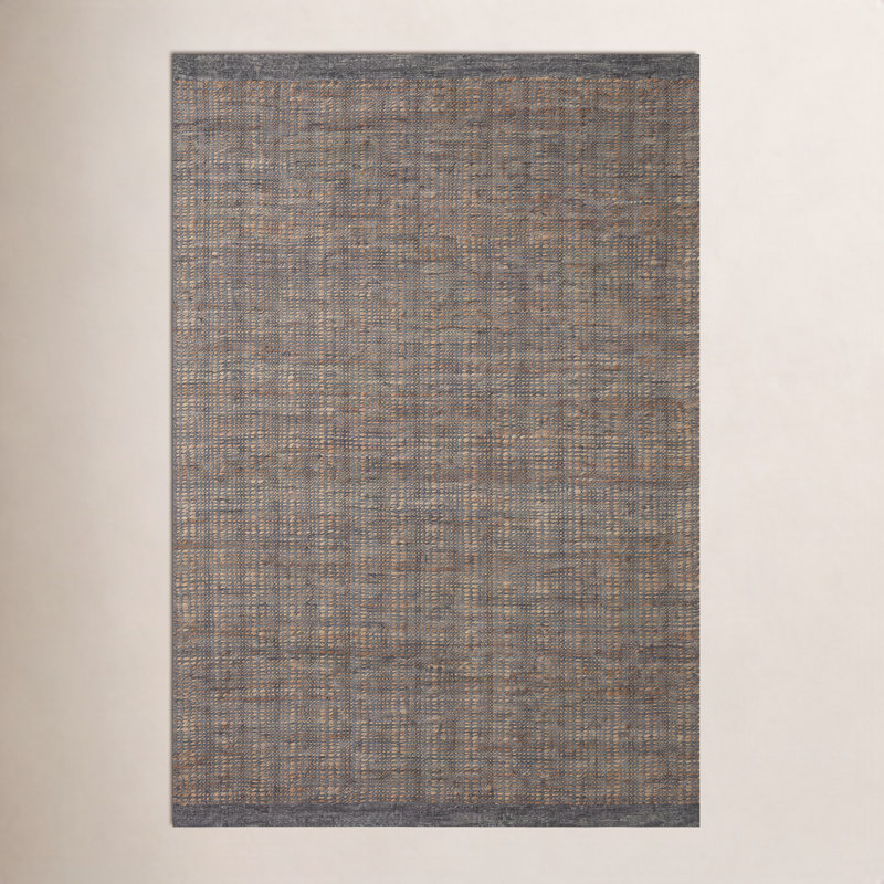 Jean Stoffer x Loloi Cornwall Charcoal / Natural Area Rug, Rectangle 3'6" x 5'6"