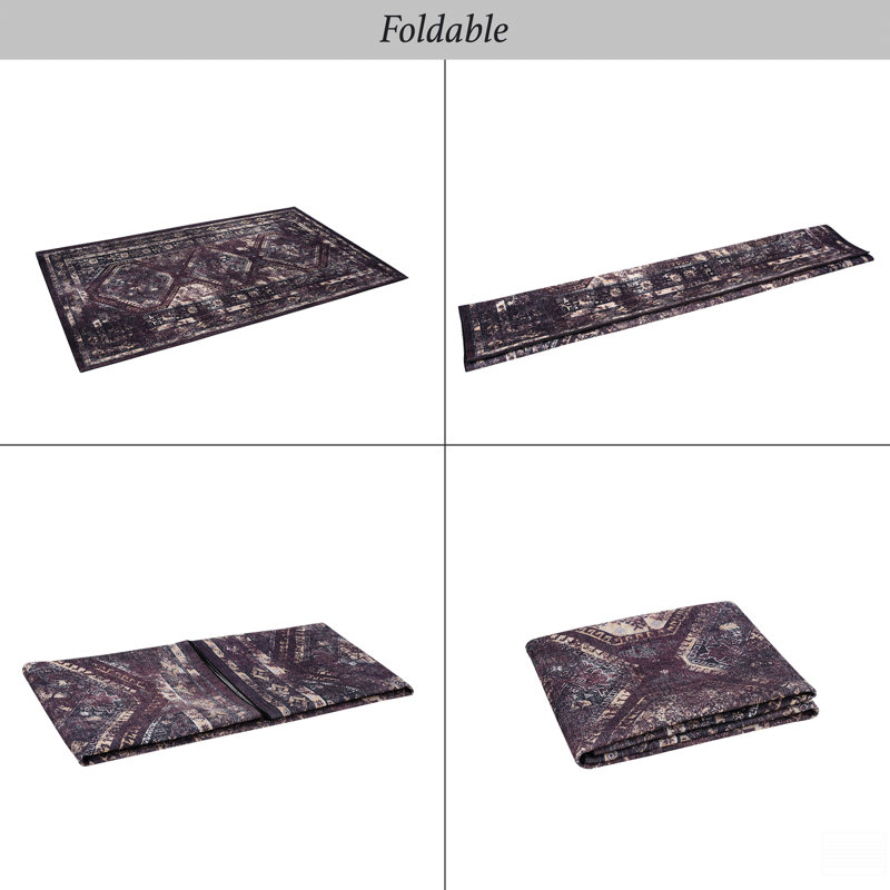 Washable Rug 8X10 Area Rug, Rectangle 8' x 10'