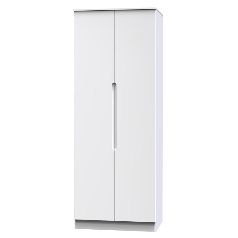 Bisma Manufactured Wood Wardrobe, White