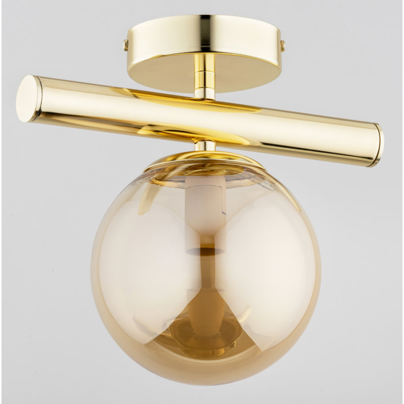 Akiera Glass Semi Flush Mount