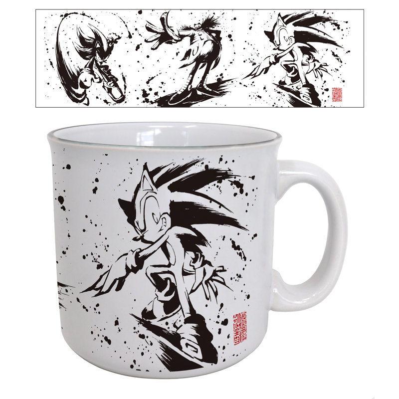 Sonic - Japanese Splat 20oz. Camper Mug
